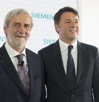 Siemens posa la prima pietra del nuovo quartier generale italiano