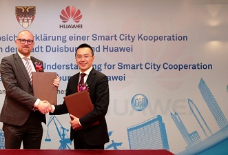 Città di Duisburg e Huawei: accordo per la creazione di una Smart City